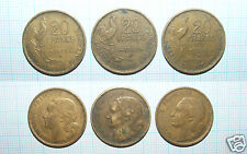 B258/ 3 PIÈCES MONNAIES 20