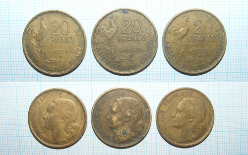 B258 pièces monnaies 20 - b258/,