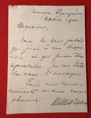 Ce5 lettre autographe - ce5#,