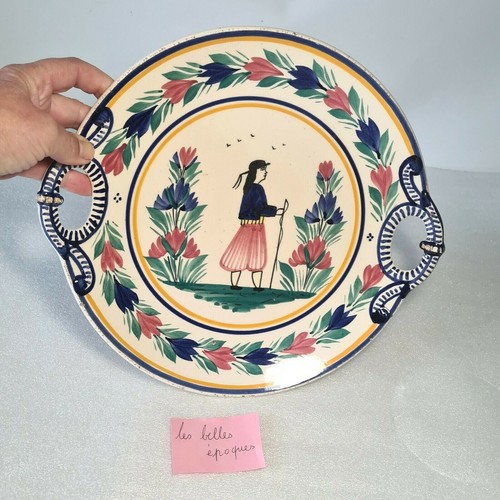 Ancien plat à - à, tarte