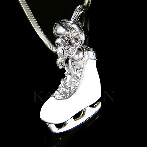 Glace patins avec cristal - glace,