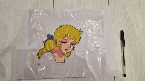 Anime cel rose - of, versailles