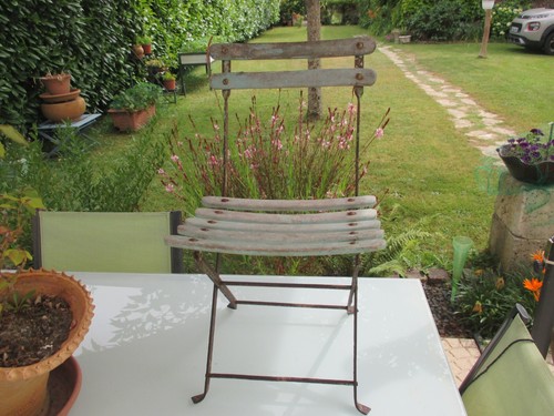 Ancienne chaise pliante pour - chaise,