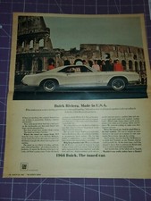 1966 Buick Riviera GS Gran Sport newspaper ad