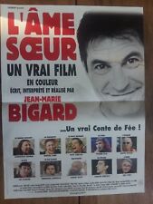 Affiche L'AME SOEUR  Jean-marie BIGARD   40x60cm