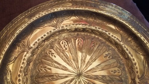 Assiette marocaine - , à