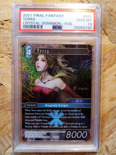 Carte final fantasy - psa, 10