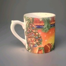 Tasse Noël Faience De GIEN