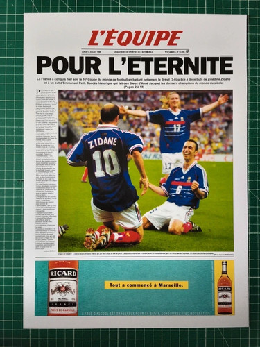 Une équipe juillet 1998 - une, 13