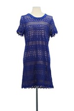 Robe en coton marine BCBG Max