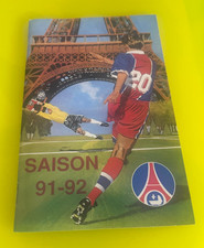 carnet supporter calendier PSG