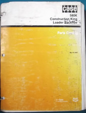 Étui 580K CK Construction King Chargeur Tractopelle Parts Manuel Livre Catalogue