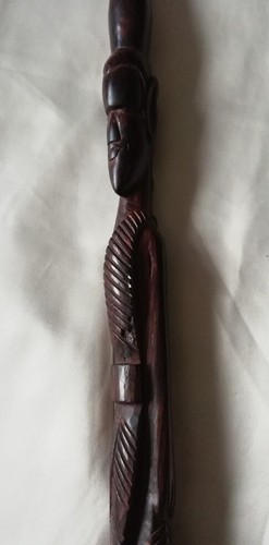 Sculpture bois statuette