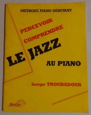 Livre jazz au piano - :,