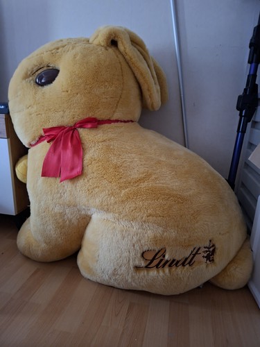 Peluche lapin géante lindt - géante,