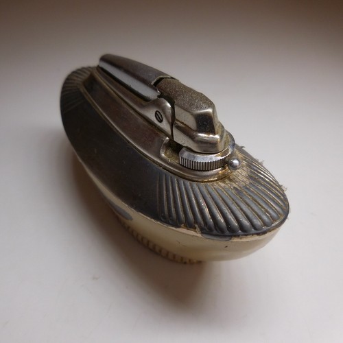 Briquet métal argenté étain