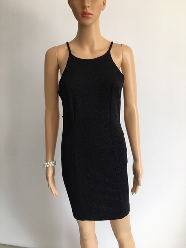 Robe noire pailletée - , morgan