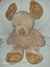 Peluche doudou Chien Marron