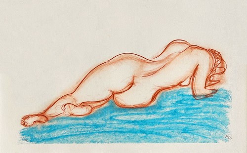 Marie bourron lithographie - marie-jo,