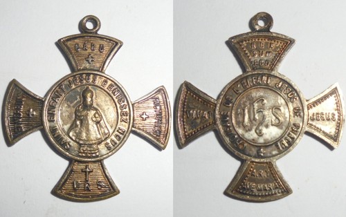 Medaille croix religieuse - medaille,