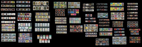 Série timbres français - la,