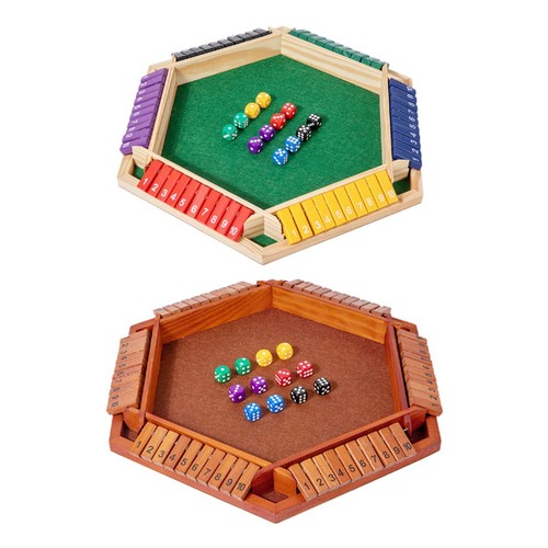 Jeu éducatif shut the box - the,