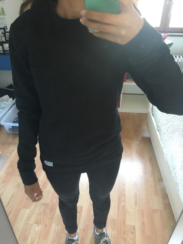 Pull noir tacheté bizzbee - pull,
