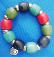 Bracelet perles céramique