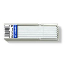 [218-0] STAEDTLER Etui de 12 Mines Omnichrome non-permanent Lumocolor blanc