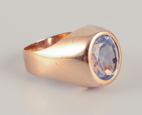 Bague carats ornée - or,