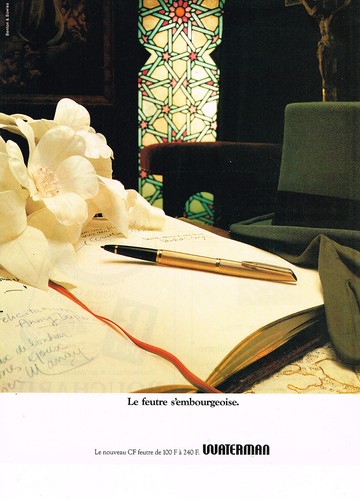 Publicite 1976 waterman - publicite,