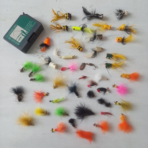 Lot mouches pêche - 45,