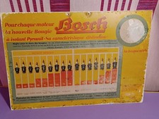 Plaque NO émaillé BOSCH garage automobile 1932 bougie moteur Pyranit bague verte