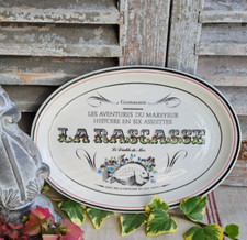 ANCIEN PLAT ASSIETTE POISSON