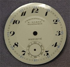 Cadran Fond de Montre à