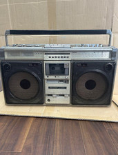 SHARP GF-505ST Boombox Ghetto Blaster Vintage Japan #W1288