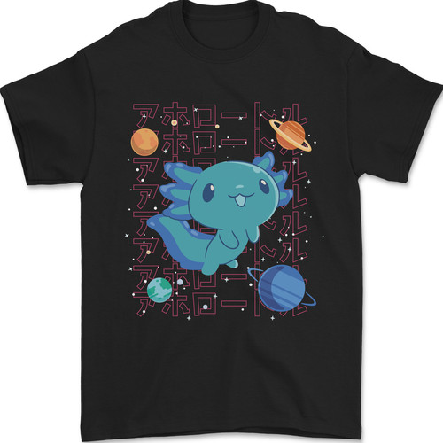 Shirt kawaii axolotl dans - kawaii,