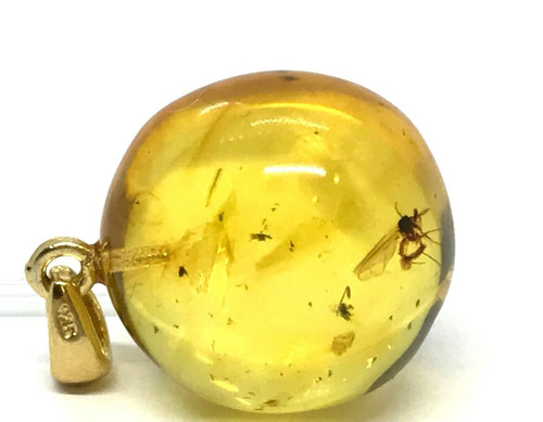 Pendentif ambre cadeau - pendentif,