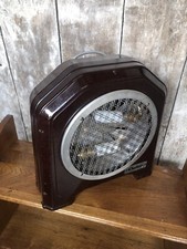 Lampe Ancien Chauffage CALOR Bakélite Imitation Bois 70s Vintage #A860