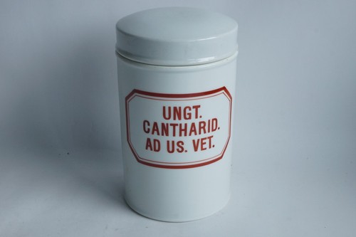 Pot pharmacie porcelaine - pharmacie,