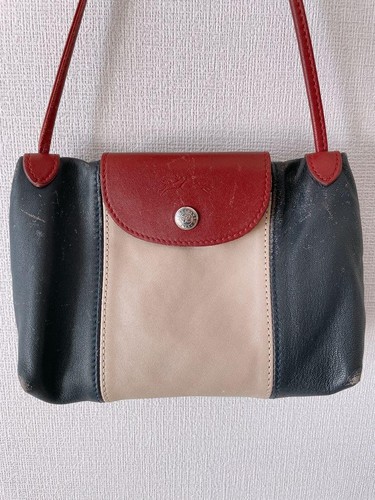 Longchamp pilage cuir - le,