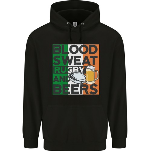 Sang sweat rugby - et, bières