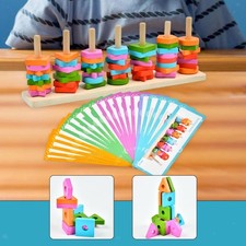 Jouets éducatifs en bois pour