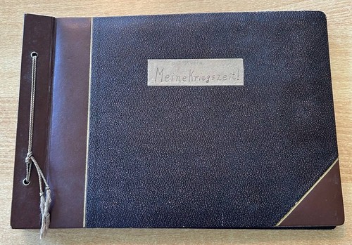 Album photo cuir ww2 - cuir,