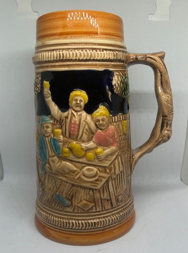 Chope bière ancienne en - à,