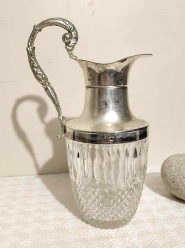 Carafe cristal taillé - cristal,
