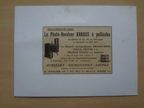 Ancienne publicité photo - publicité,