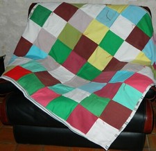 Couverture patchwork joli - couverture, n6