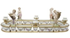 19th large figural dresden - c.,