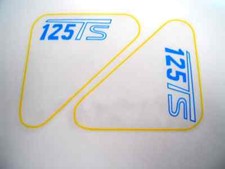 Adhésifs Ducati 125TS Boîtes